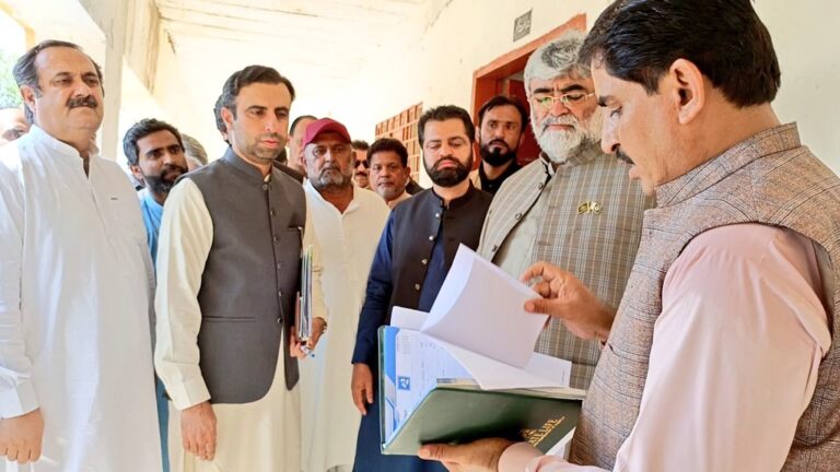 Caretaker Chief Minister Balochistan Ali Mardan Domki Inaugurated New Wards Of Rhc Lehri Pphi