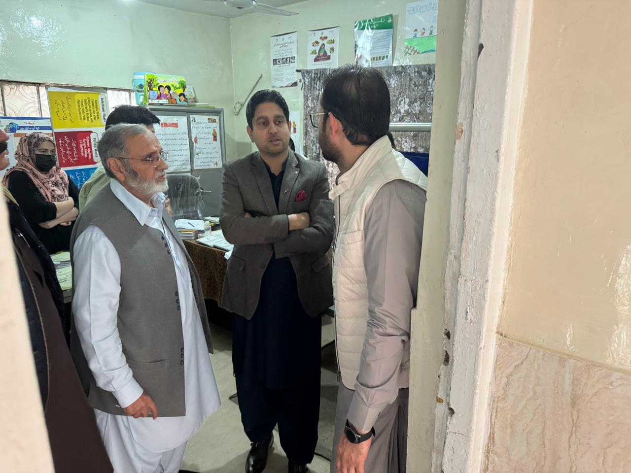 DC Quetta visited BHU Ahmed Kha Zai and Kechi Baig