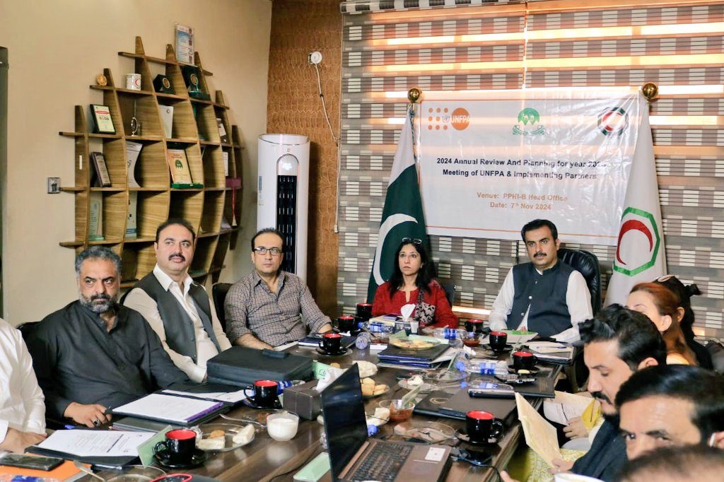 UNFPA Pakistan held the 2024 Annual Review and next year’s Planning Meeting