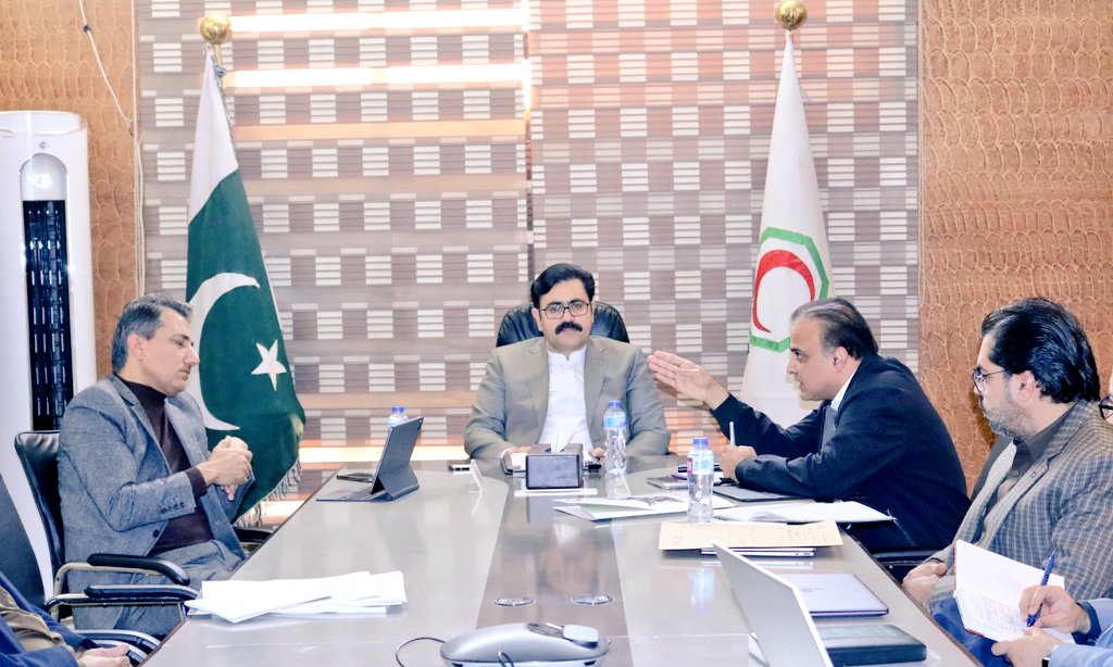 Provincial Minister for Health Bakht Kakar, along with Secretary Health Mujeeb ur Rehman, visited the Head Office of PPHI Balochistan